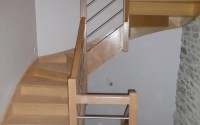 Escalier sur 2 niveaux