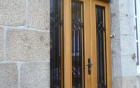 Porte après récupération des grilles,fabrication Rouault